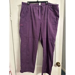 Wonder Wink W123 Scrub Pants Size 4X Purple